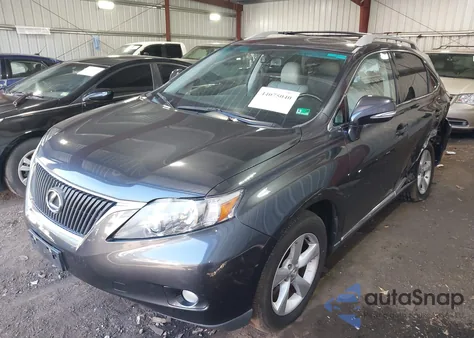 2011 Lexus Rx 350 z USA, uszkodzony, nr VIN 2T2BK1BA9BC100911